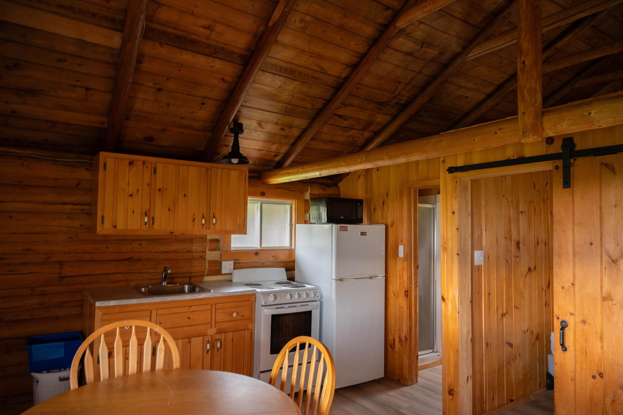 Fully equipped kitchen area
