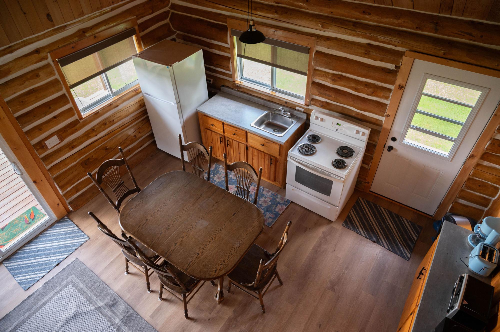 Kitchen overhead view