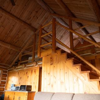 Living room stairs