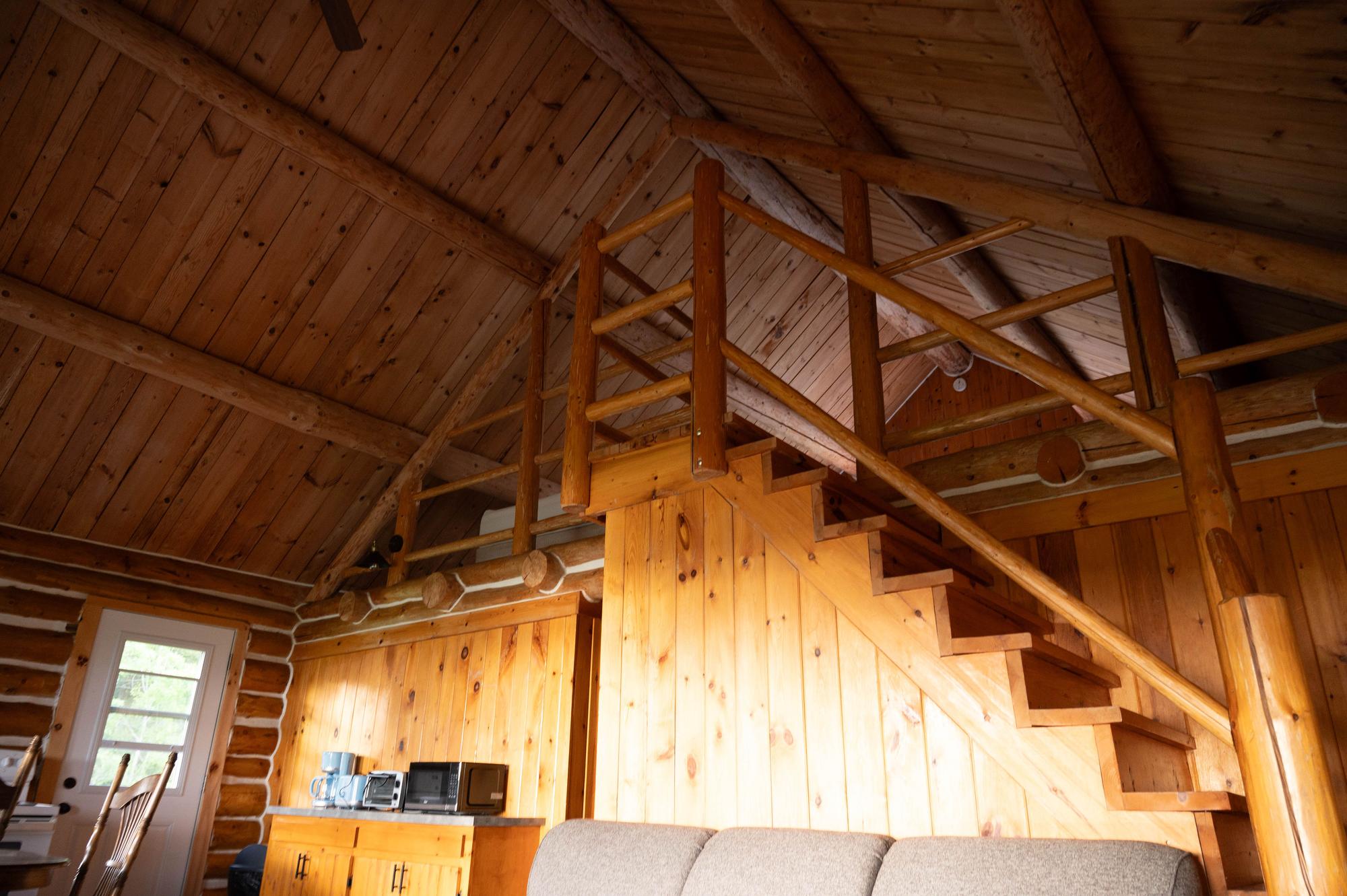 Living room stairs