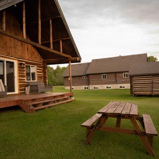 Exterior and picnic table